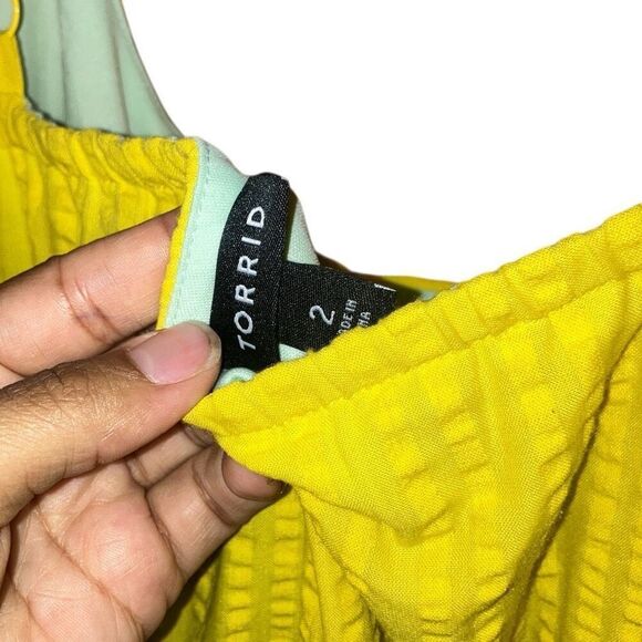 398. Torrid maxi colorful sundress with pockets size 2X - Picture 10 of 10